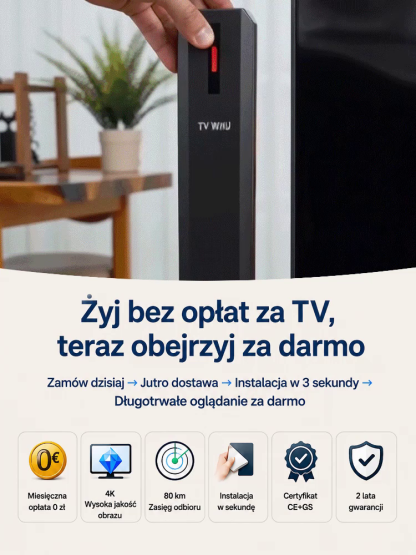 【4K antena radarowa】Oglądaj wszystkie mecze na żywo za darmo! Antena radarowa 4K do sportu！