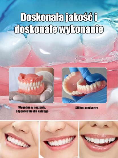 Elastyczna proteza zębowa gwarantuje niesamowicie naturalny wygląd!