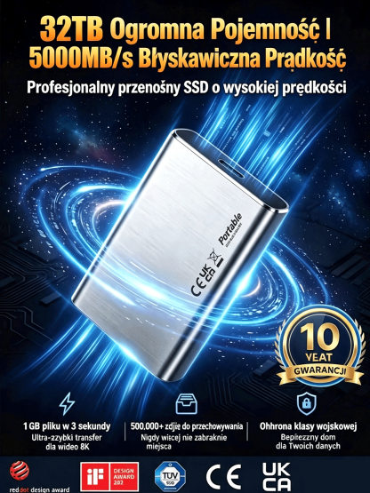 Wyprzedaż Magazynowa! Dysk SSD 32TB Błyskawicznie Przesyła Dane!