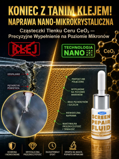 🔥🔥SL-[Naprawa w 1 sekundę] Płyn do naprawy zarysowań szkła