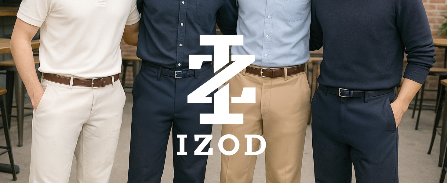 Izod American Chino Men&amp;#39;s dresss pant, khaki pants, white pants, blue pants, and black pants