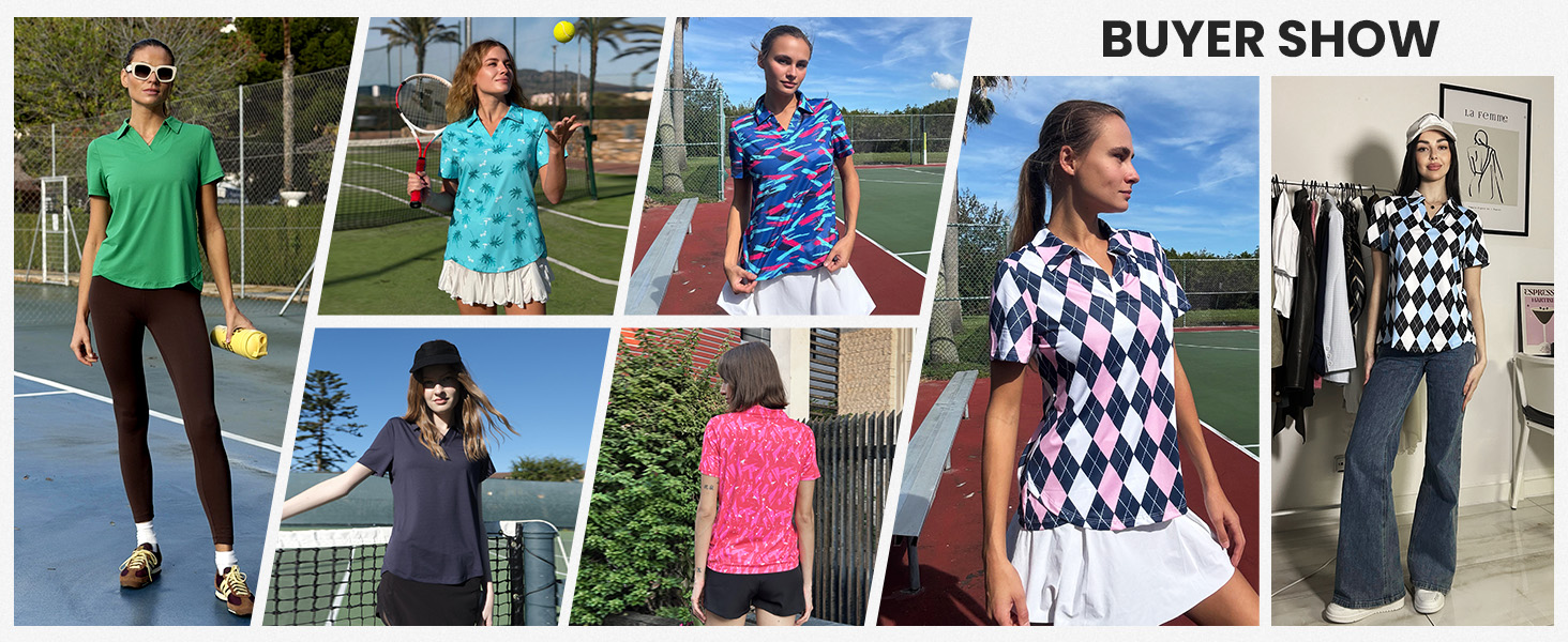 golf shirts for woman