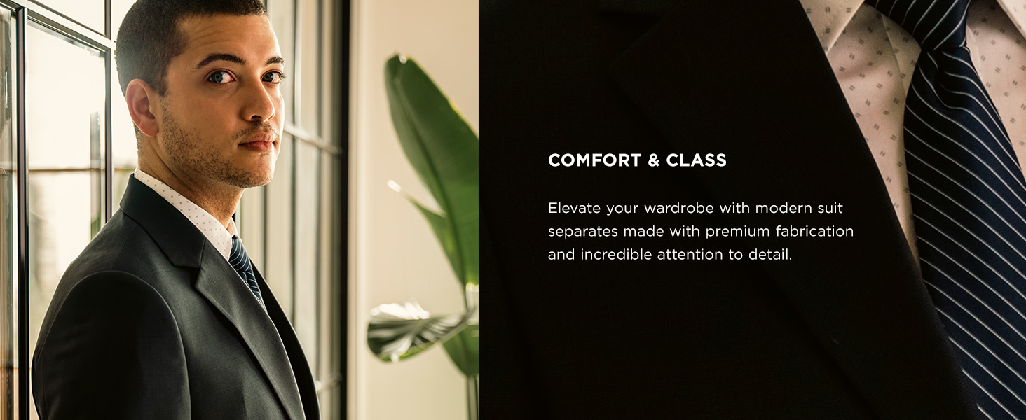 JM Haggar luxury suit separates