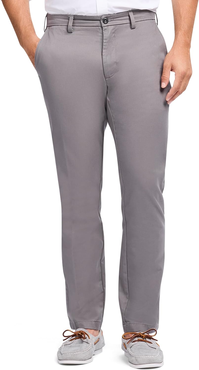 Men's American Chino Flat Front Straight Fit Pant
