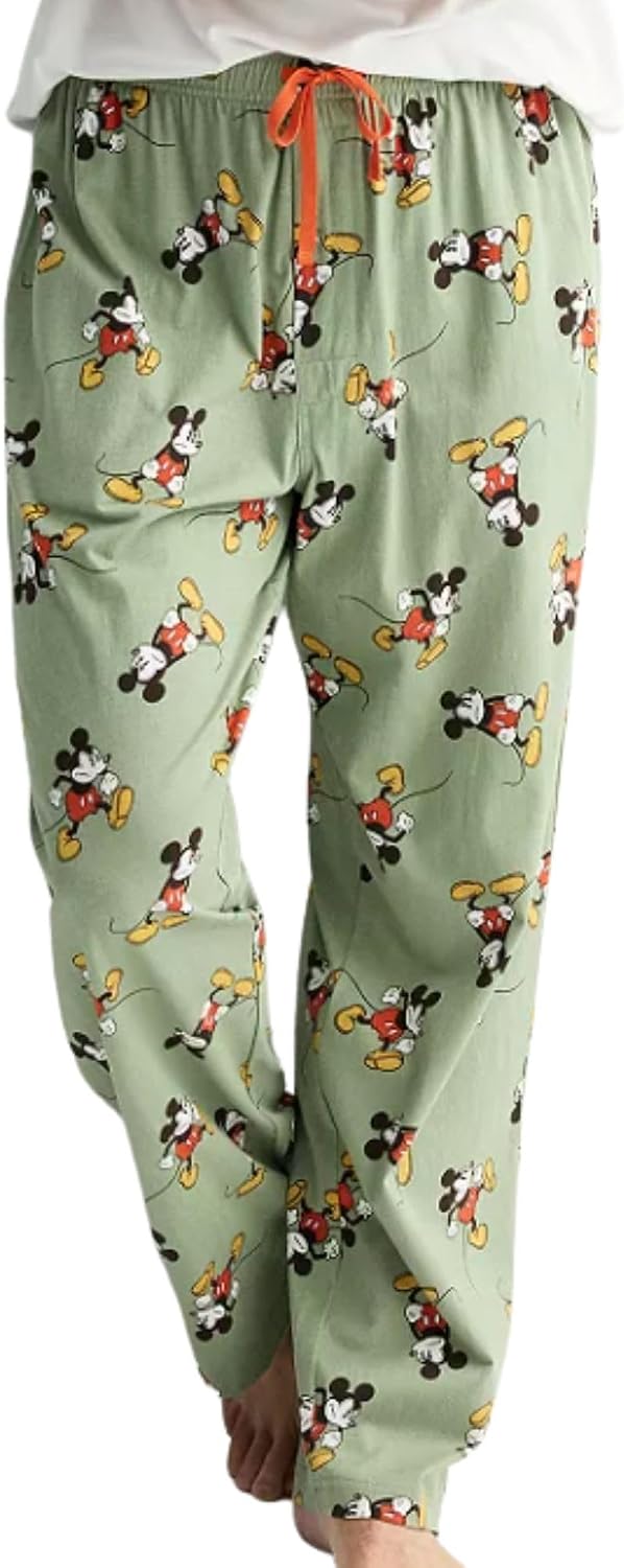Mens Lounge Pants Pajama Bottoms Jack Skellington Mickey Mouse