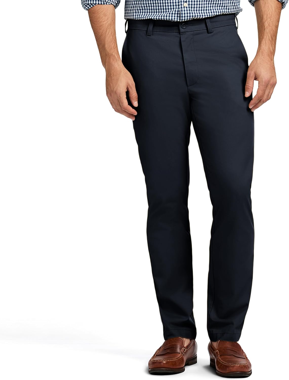 Men's American Chino Flat Front Straight Fit Pant