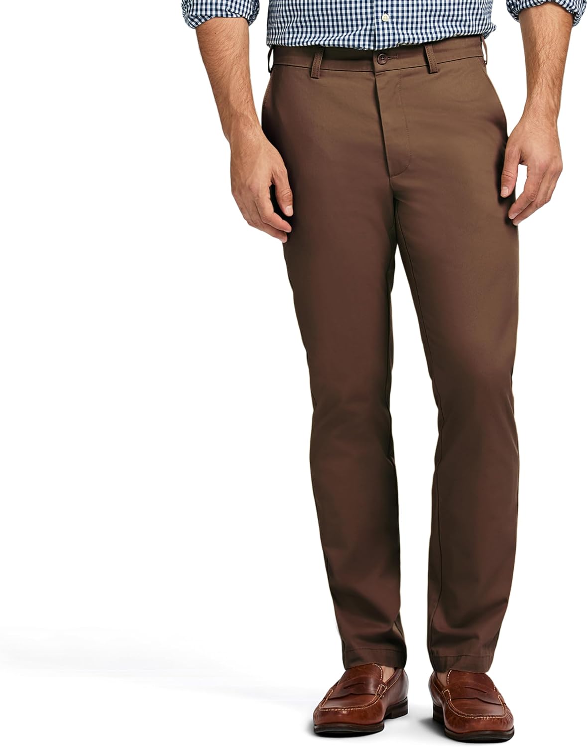 Men's American Chino Flat Front Straight Fit Pant