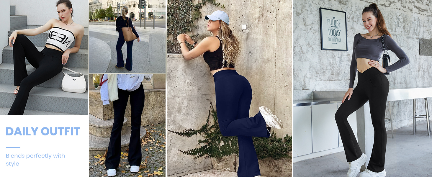 flare leggings