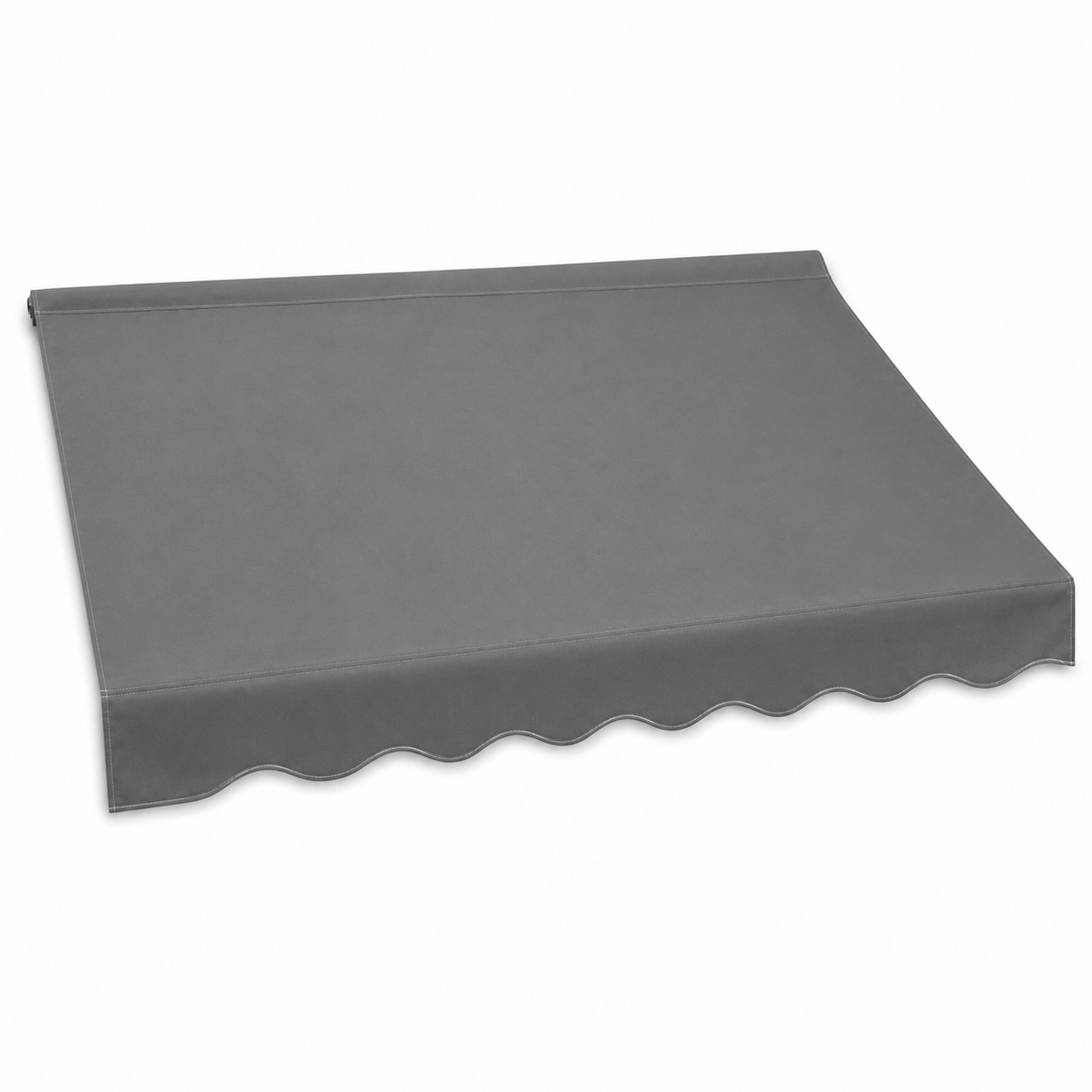 Markisenstoff Ersatzbespannung Grau 295x200 cm für manuelle Gelenkarme-CasterraHome
