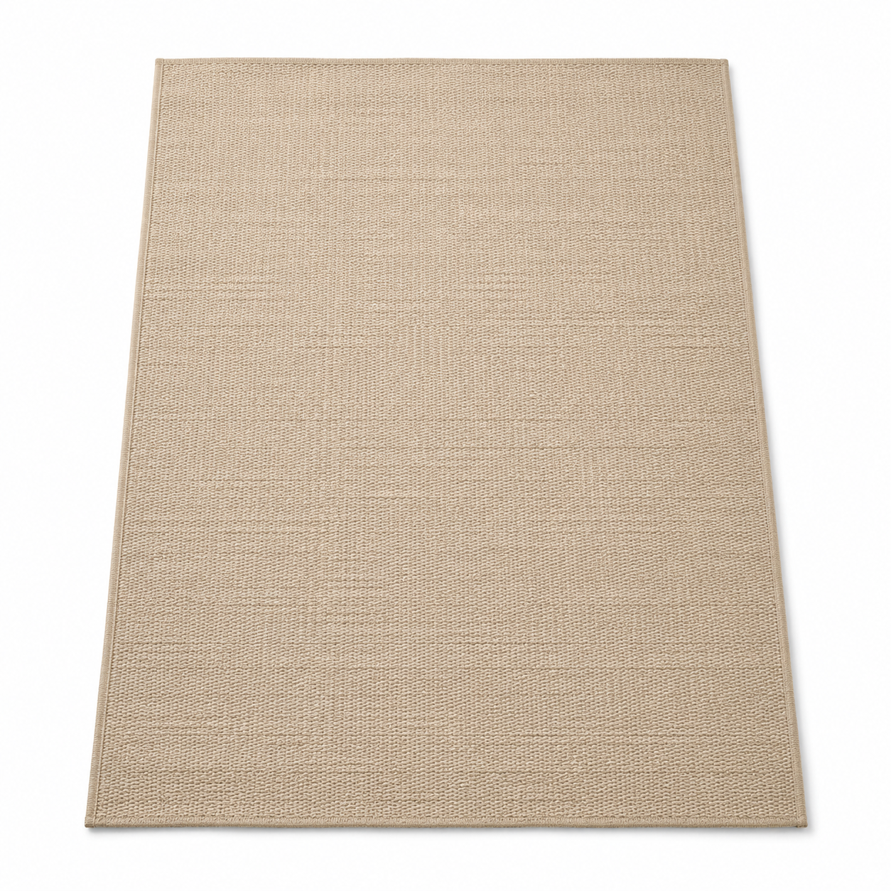 Outdoor Teppich Beige 160x230 cm mit flachem Gewebe für Terrasse-CasterraHome