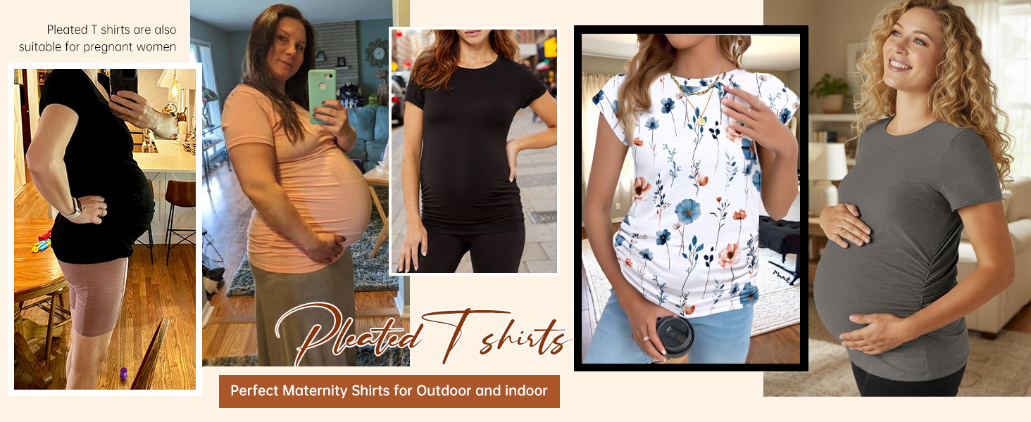 ruched side tops for women