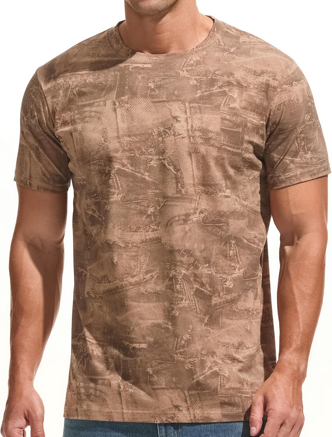 Mens Hipster Hiphop Tees - Fashion Print T-Shirts