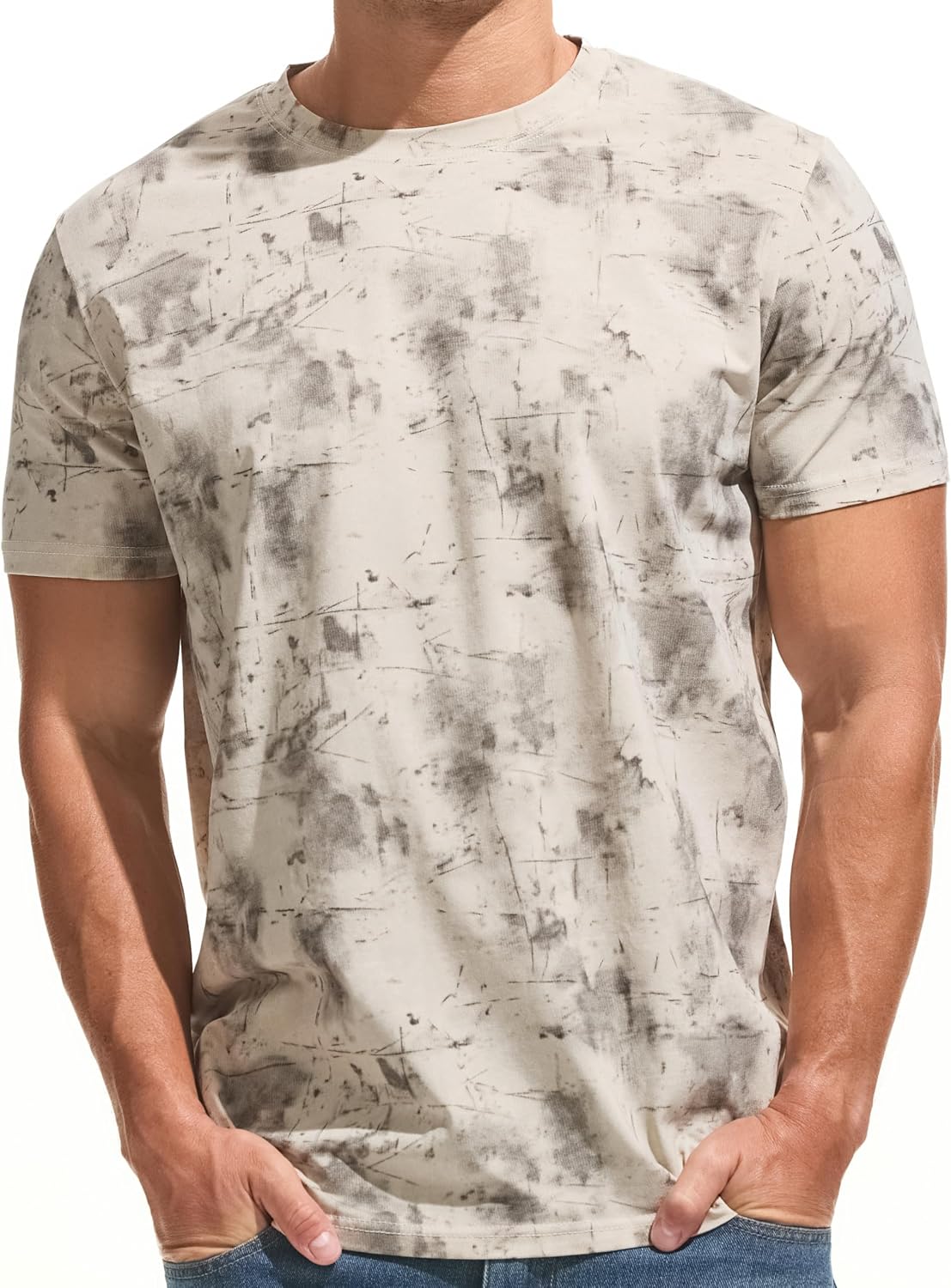 Mens Hipster Hiphop Tees - Fashion Print T-Shirts