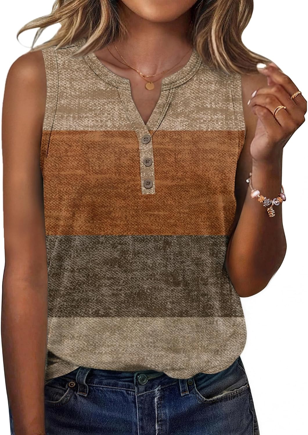 Womens Tank Tops 2026 Loose V Neck Spring Summer Tops Business Dressy Sleeveless Shirts