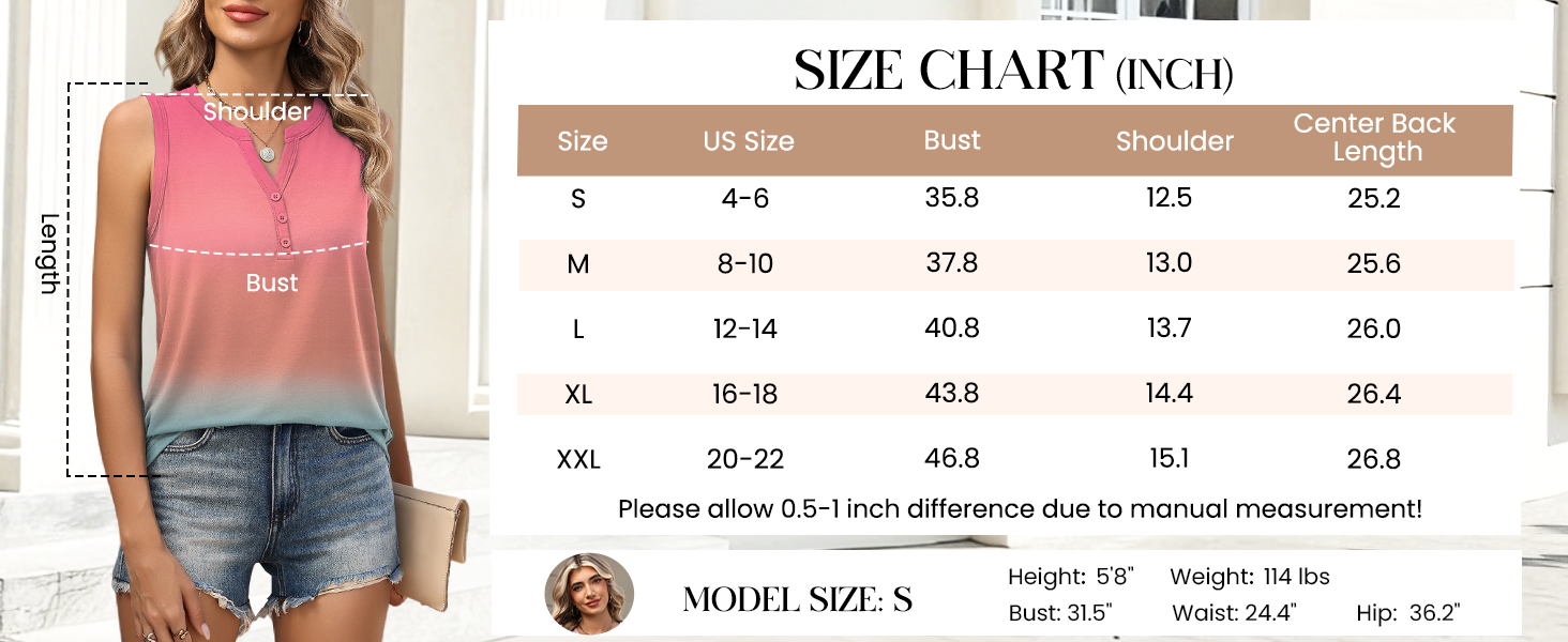 v neck tank tops for women