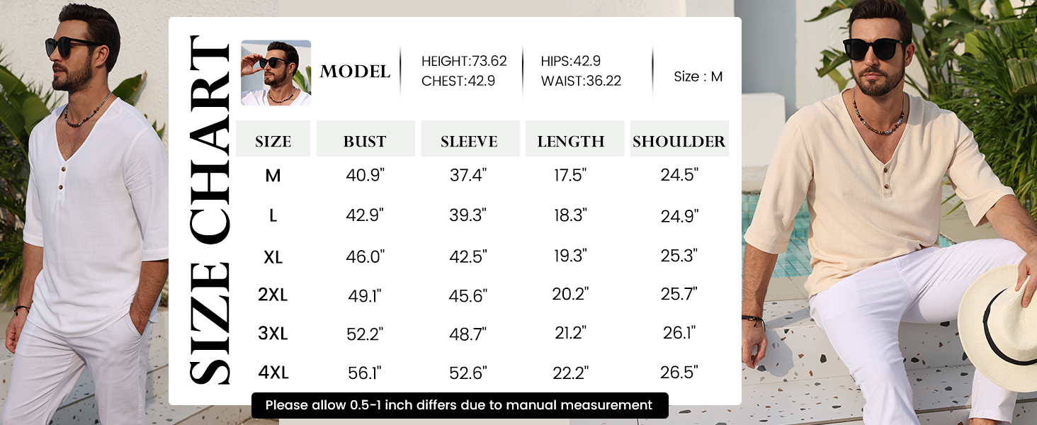 MENS V- NECK SHIRTS