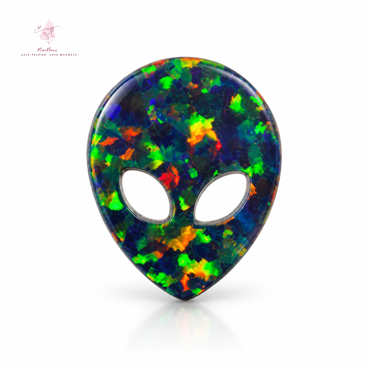 Wholesale Halloween Synthetic Opal Stone Rough Kg Ghost Crush Blue Crushed Beads Stone Stone for Necklace Pendant