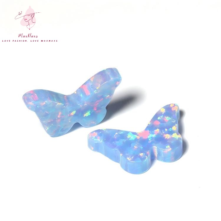 Wholesale Synthetic Opal Butterfly Loose Gemstone Lab Opal for Jewelry