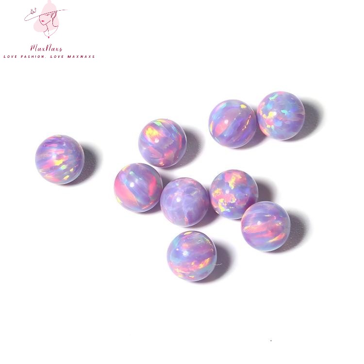 Wholesale Green Pendant Loose Gemstone Synthetic Opal Beads