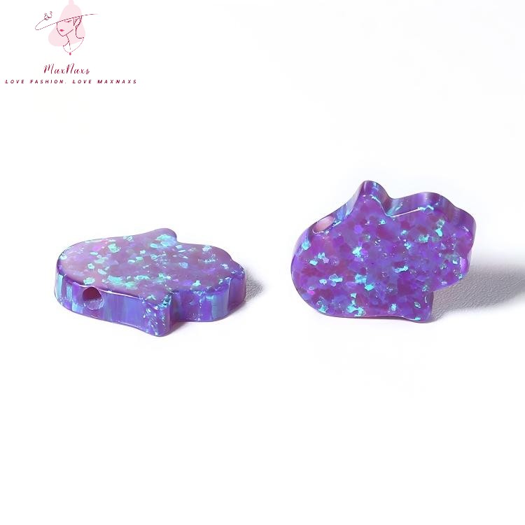 Wholesale Loose Gemstone Created & Synthetic Opal Hamsa for Jewelry Making