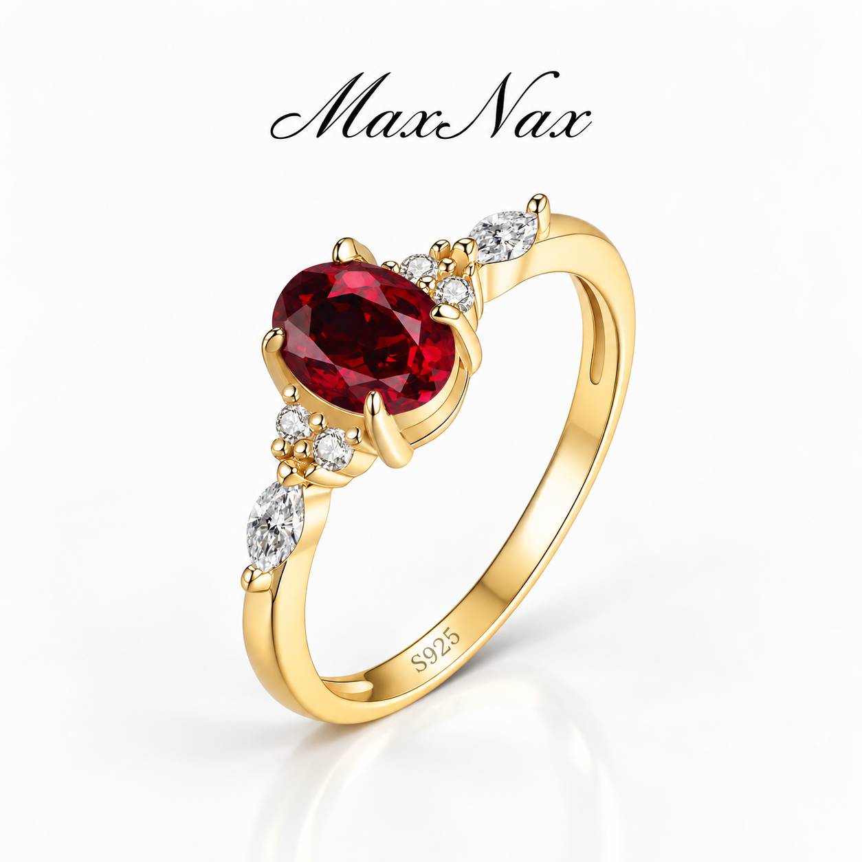 wholesale Pigeon blood 925 pure silver cultivated lab grown ruby ring