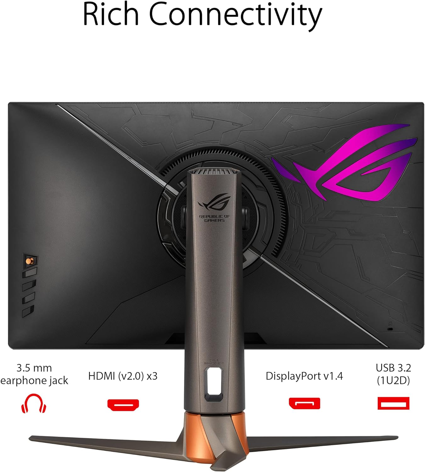 Swift 360Hz 27” 1440P HDR Gaming Monitor (PG27AQN) - QHD (2560 x 1440), Fast IPS, 1ms, G-SYNC, Eye Care, HDMI, DisplayPort, USB, Ergonomic Design, VESA Wall Mountable, HDR10, DisplayHDR600