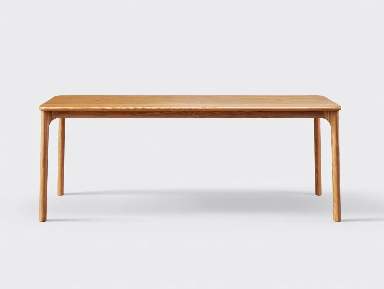 Esstisch Holz 176x82x75 cm - Honigbraun - skandinavisches Design für Esszimmer