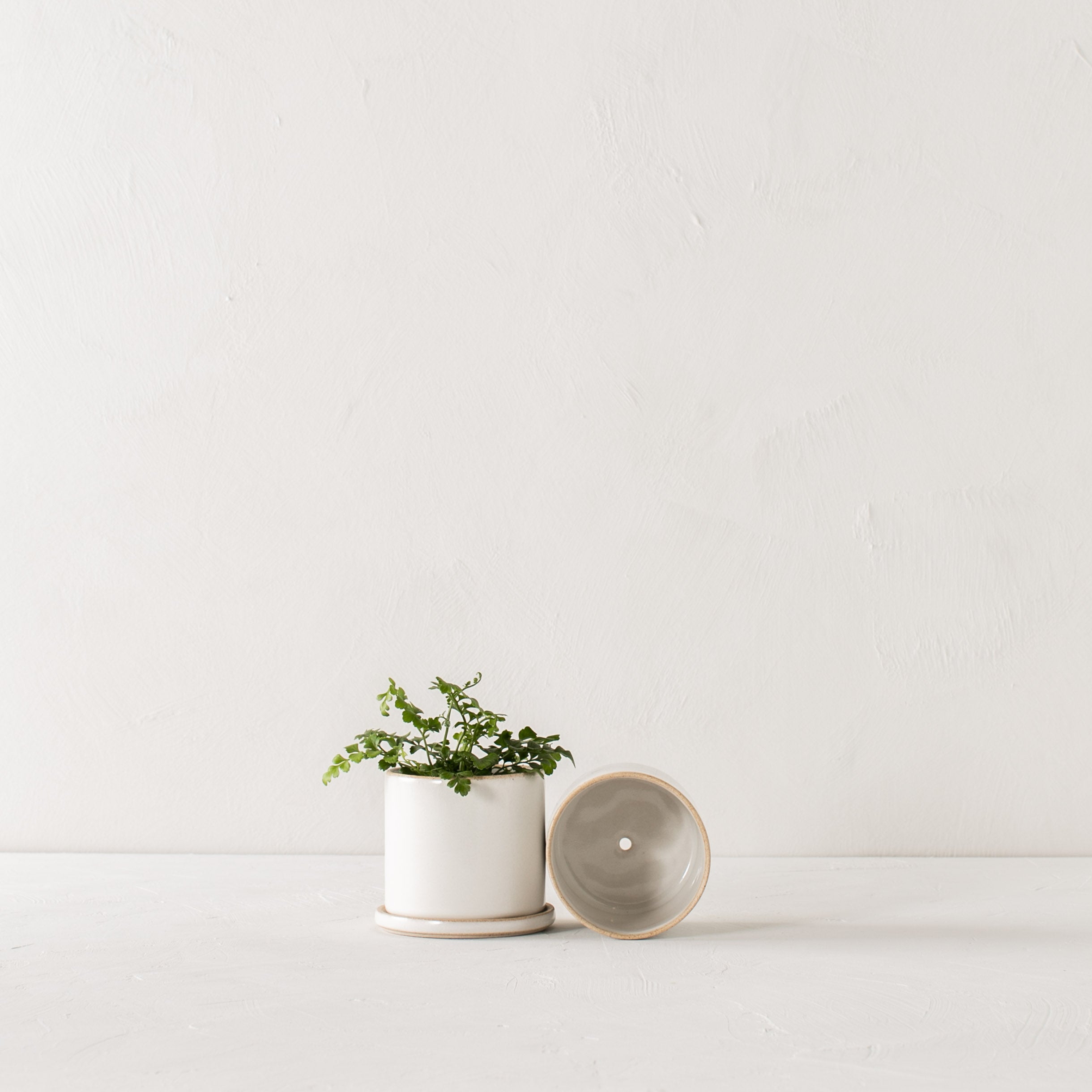 4" Minimal Planter | Stoneware image 2