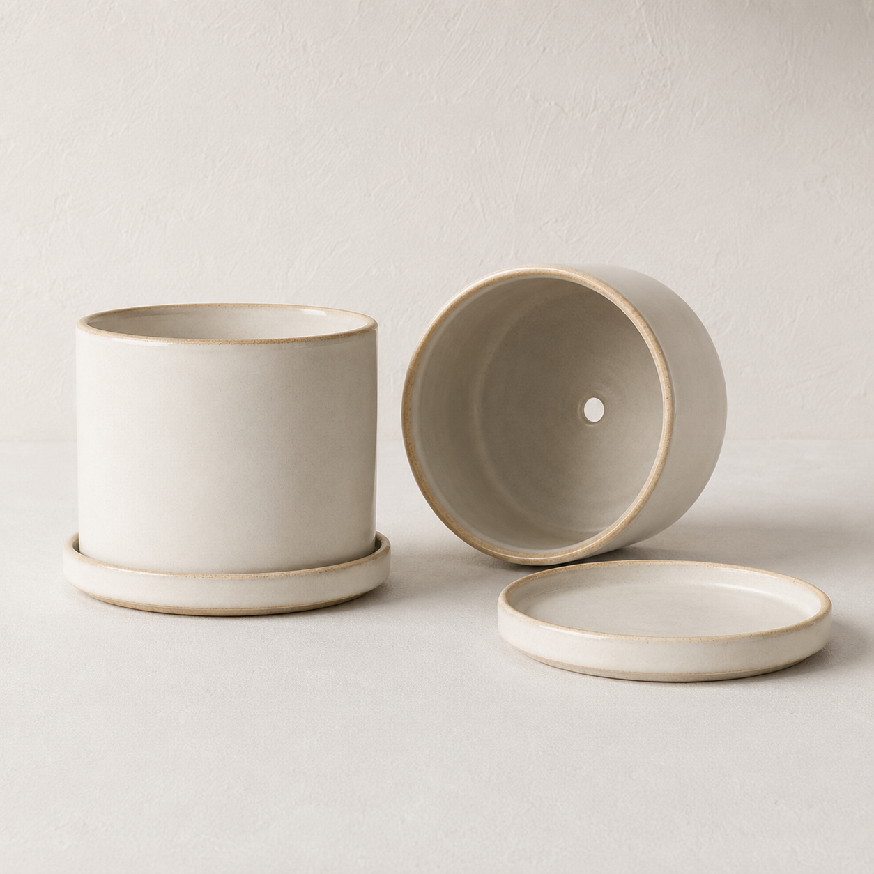 4" Minimal Planter | Stoneware