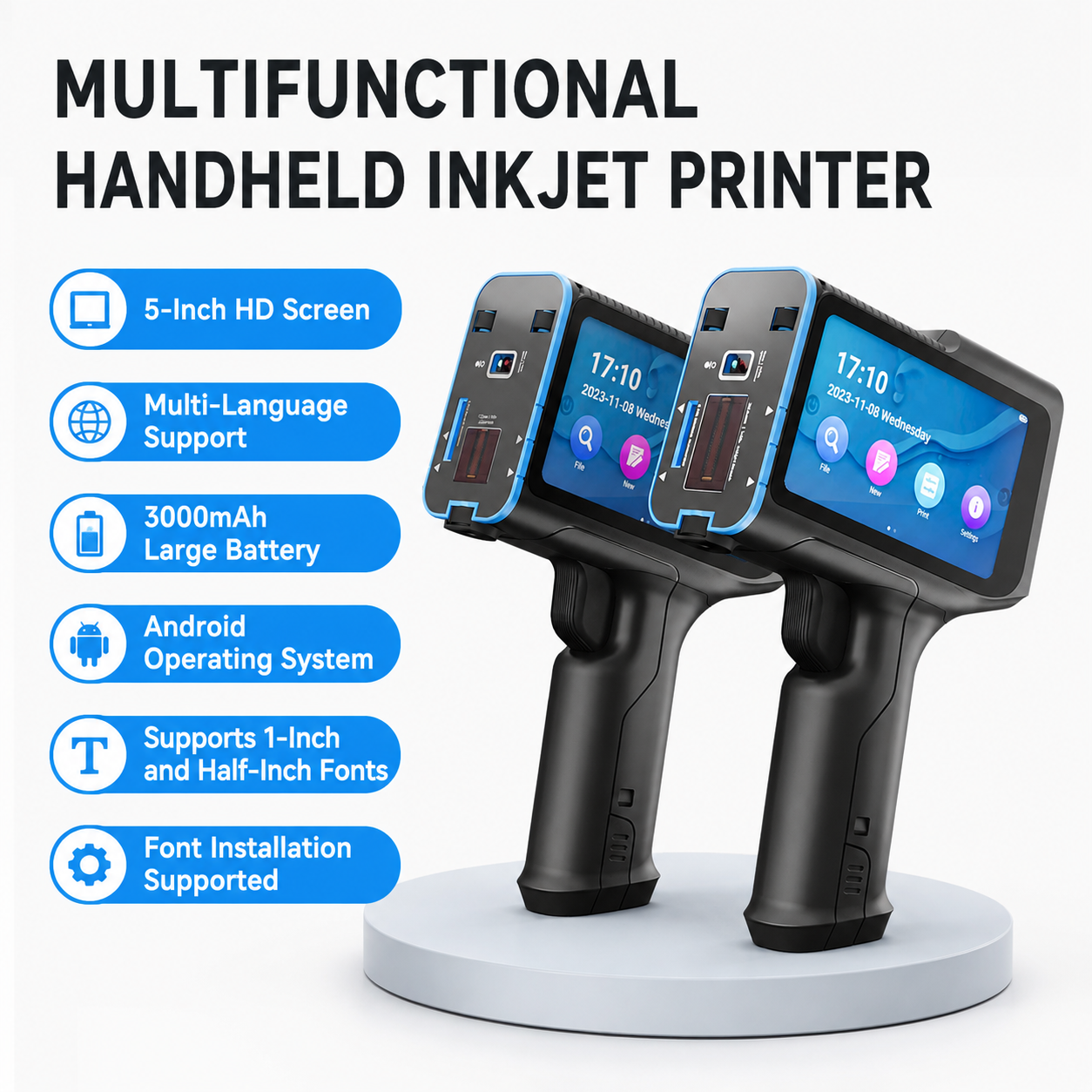 All-in-One Handheld Inkjet Printer