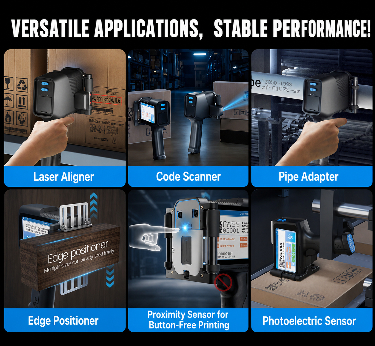 All-in-One Handheld Inkjet Printer