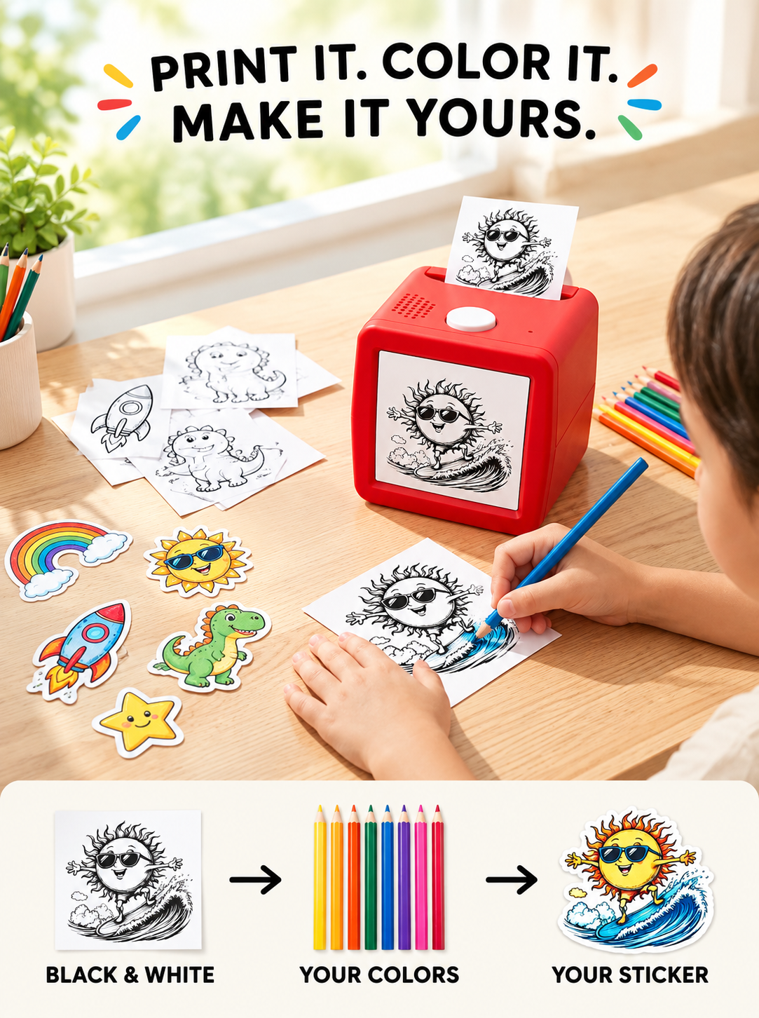Creative Sticker Printer