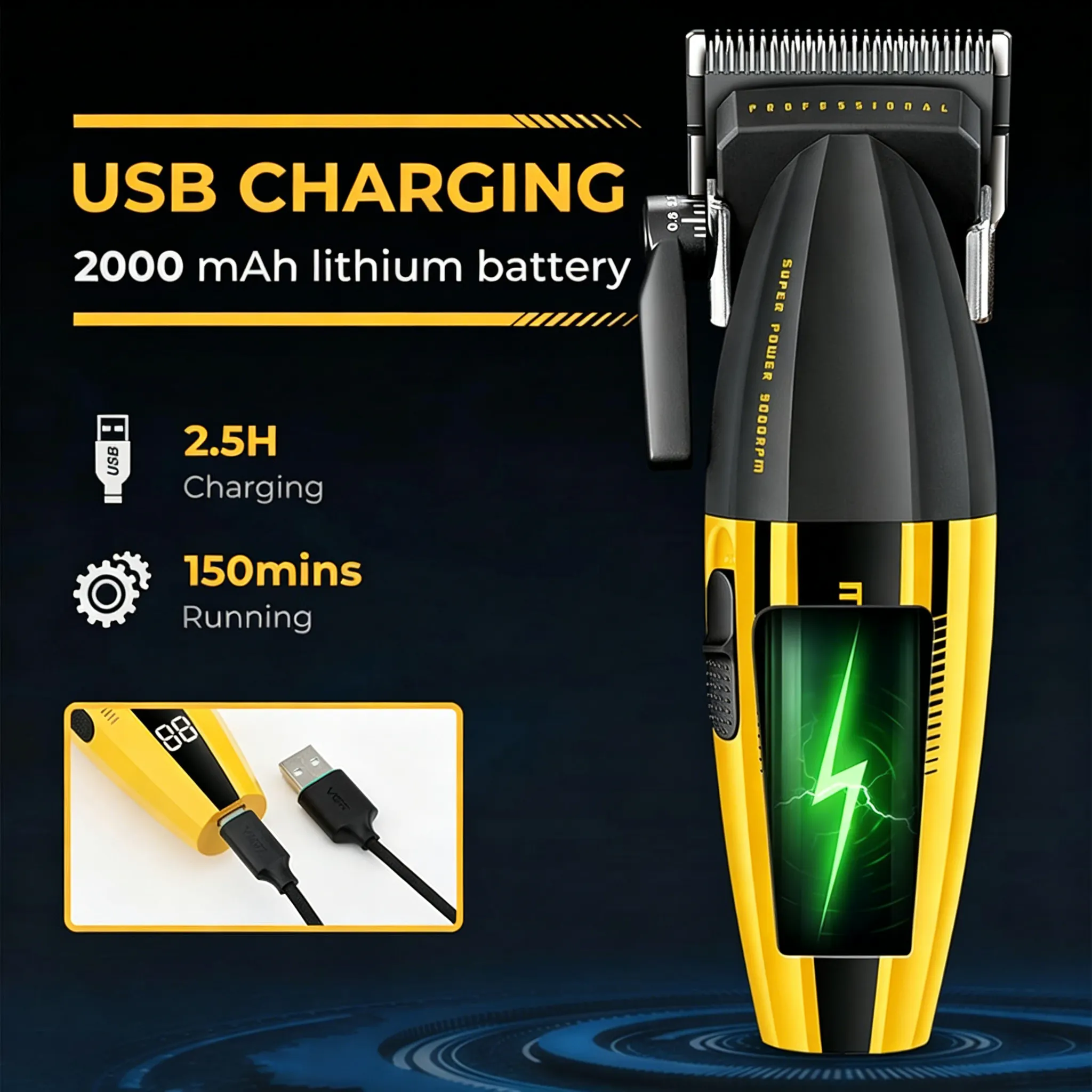 Barber Kit – The Ultimate Professional Hair Cutting Set for Barbers & Home Use