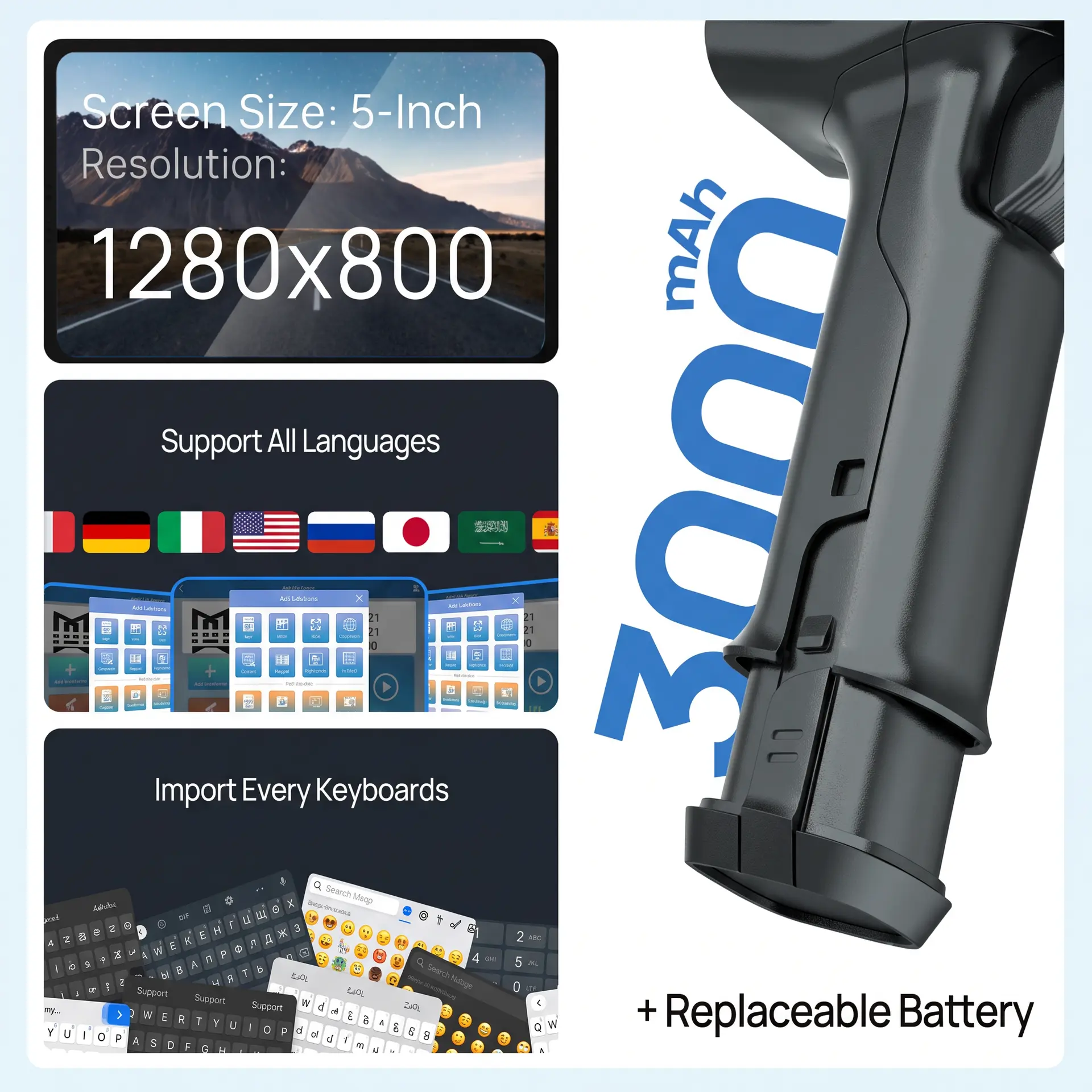 All-in-One Handheld Inkjet Printer