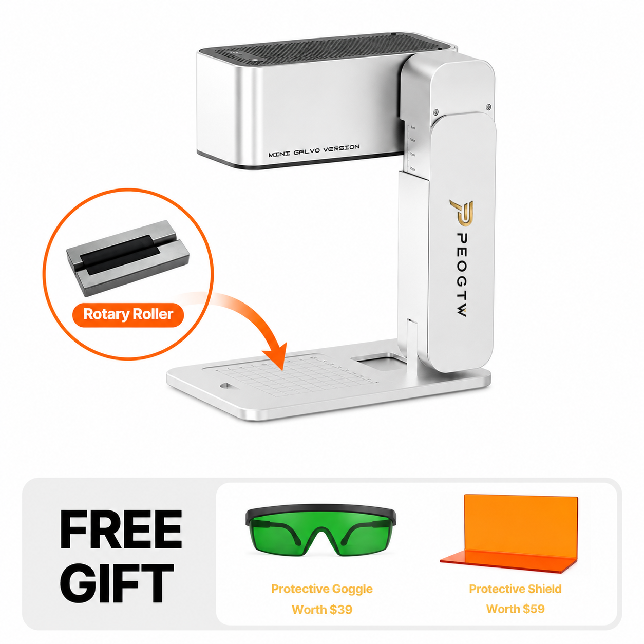 Portable Foldable 5W Laser Engraver