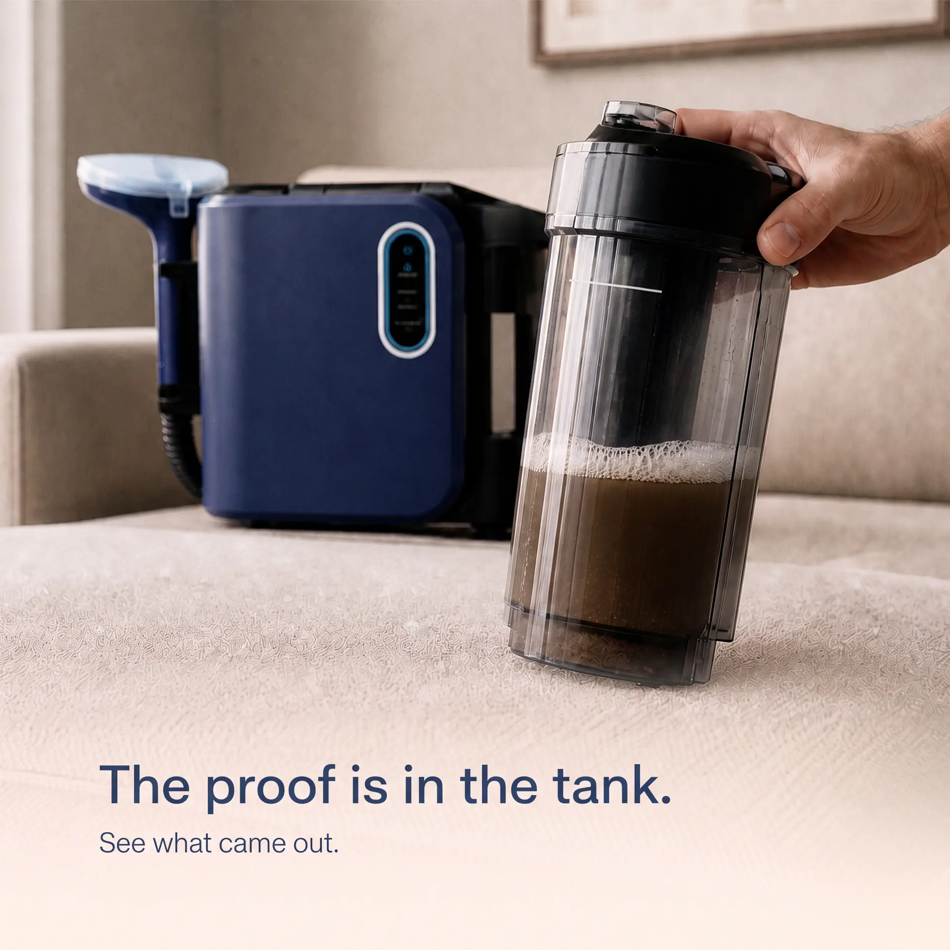 Powerful Steam Spot Cleaner for Sofas, Rugs and Mattresses