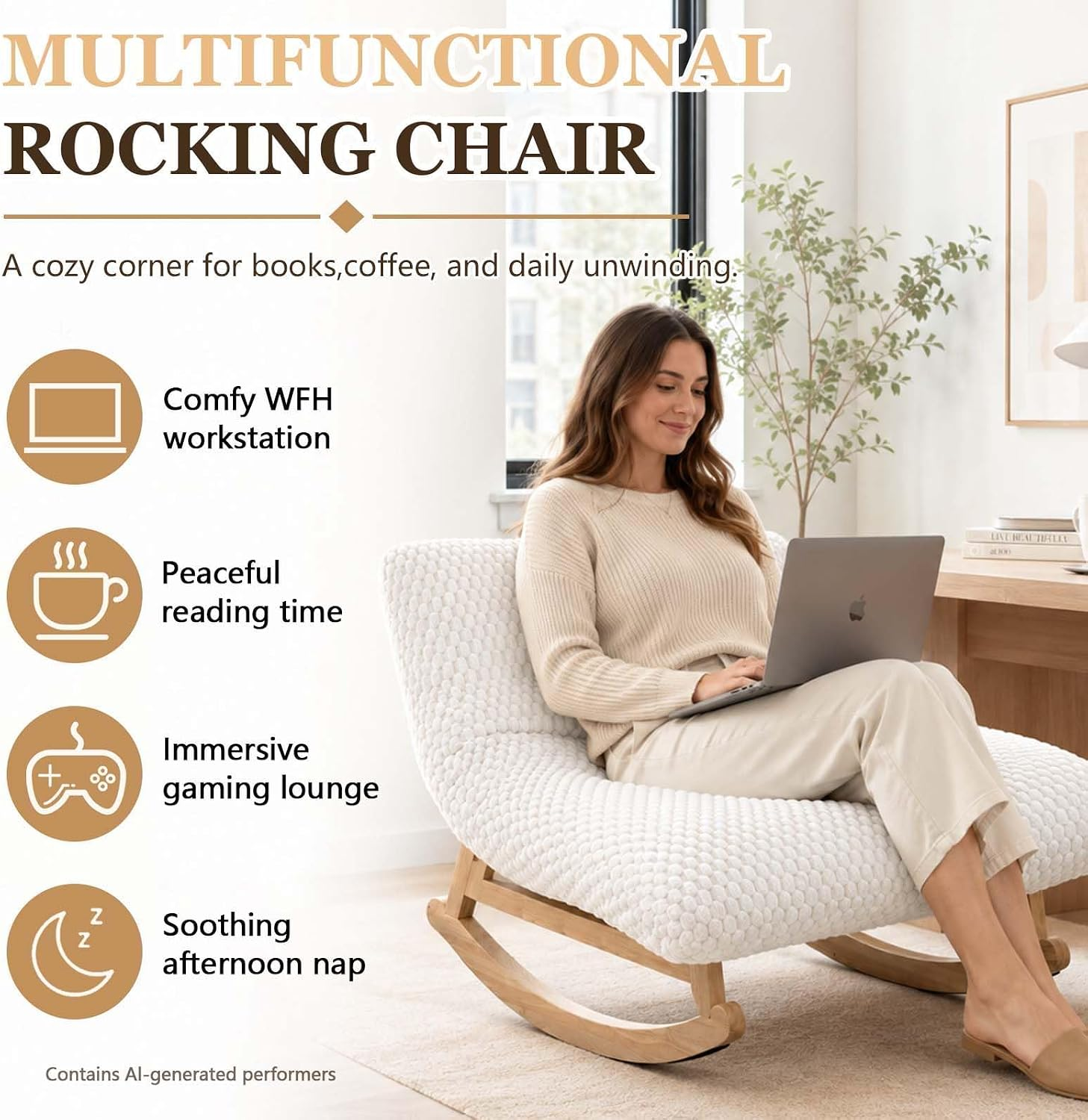 Multifunctional rocking chair