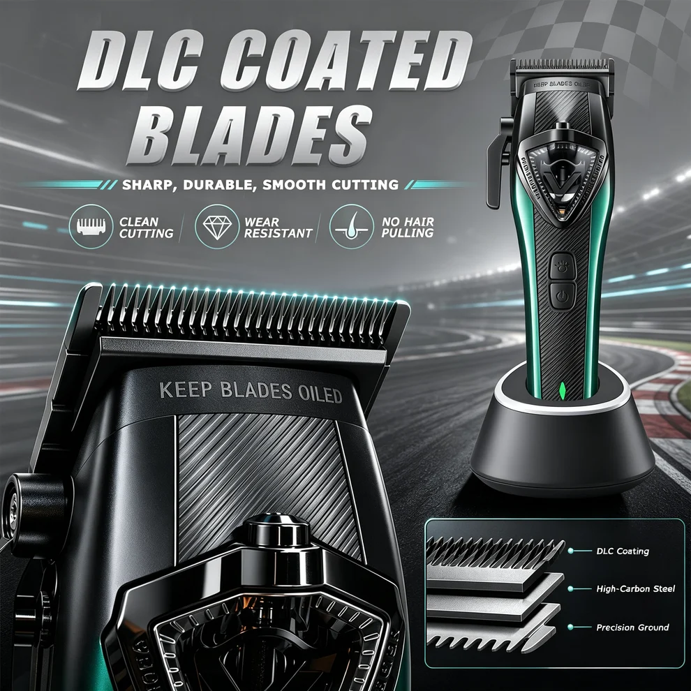 DLC coated precision blades