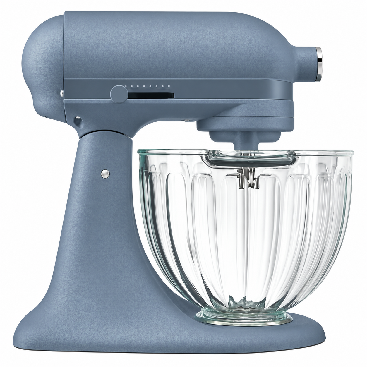 Premium 5-Quart Tilt-Head Stand Mixer with Natural Walnut Bowl