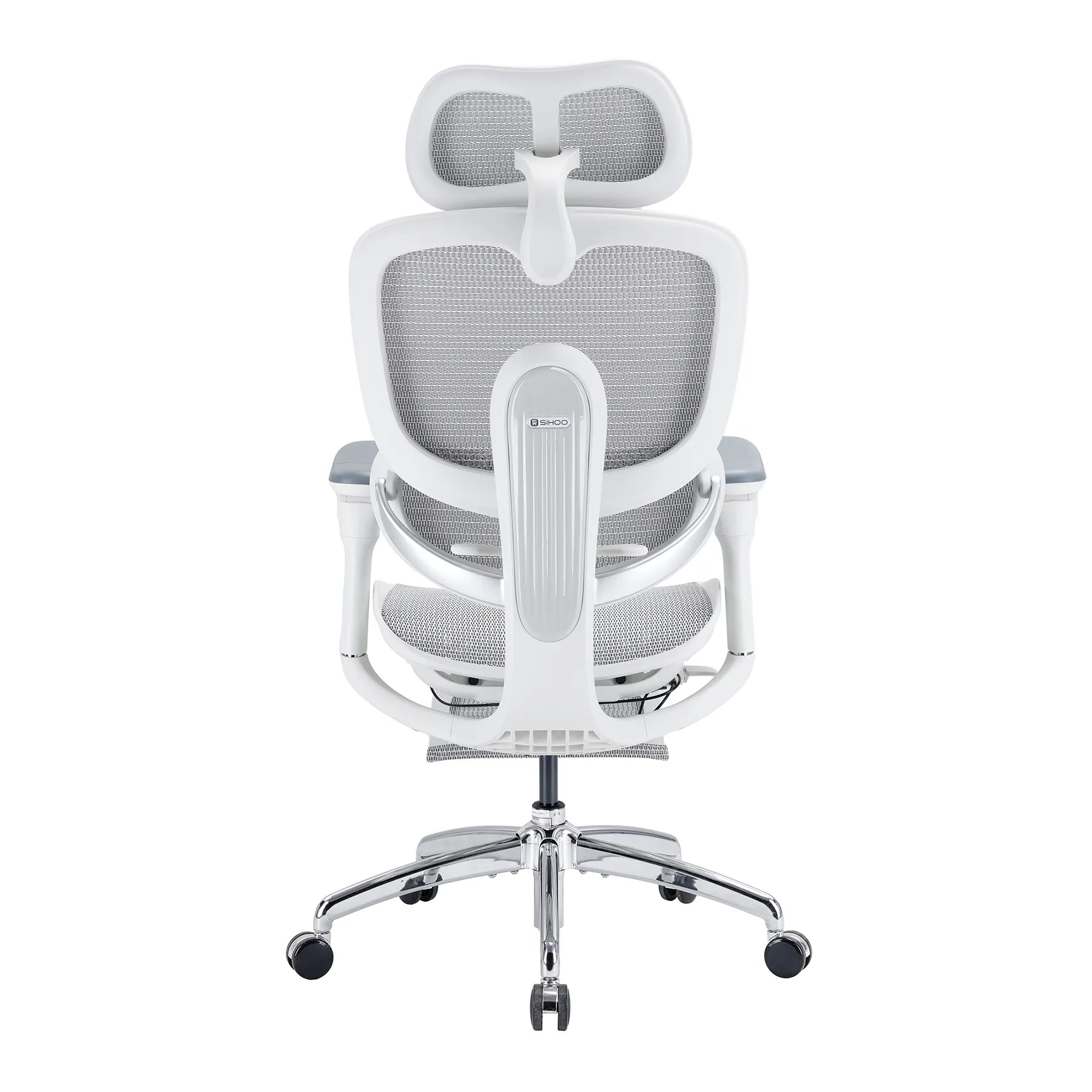 Full Body Adaptive Ergonomic Office Chair with 8D Adjustable Armrests and Dynamic Lumbar Support