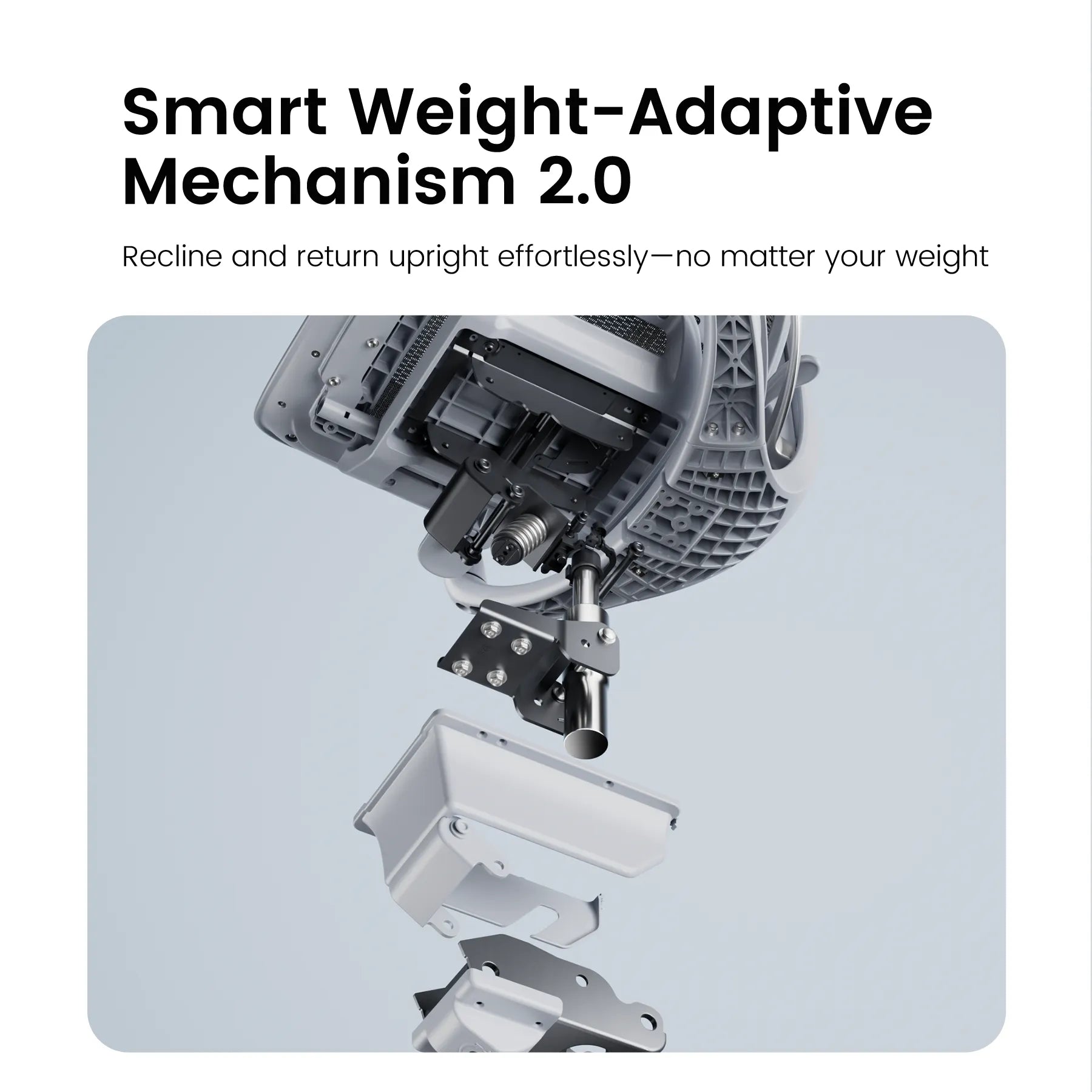 Full Body Adaptive Ergonomic Office Chair with 8D Adjustable Armrests and Dynamic Lumbar Support