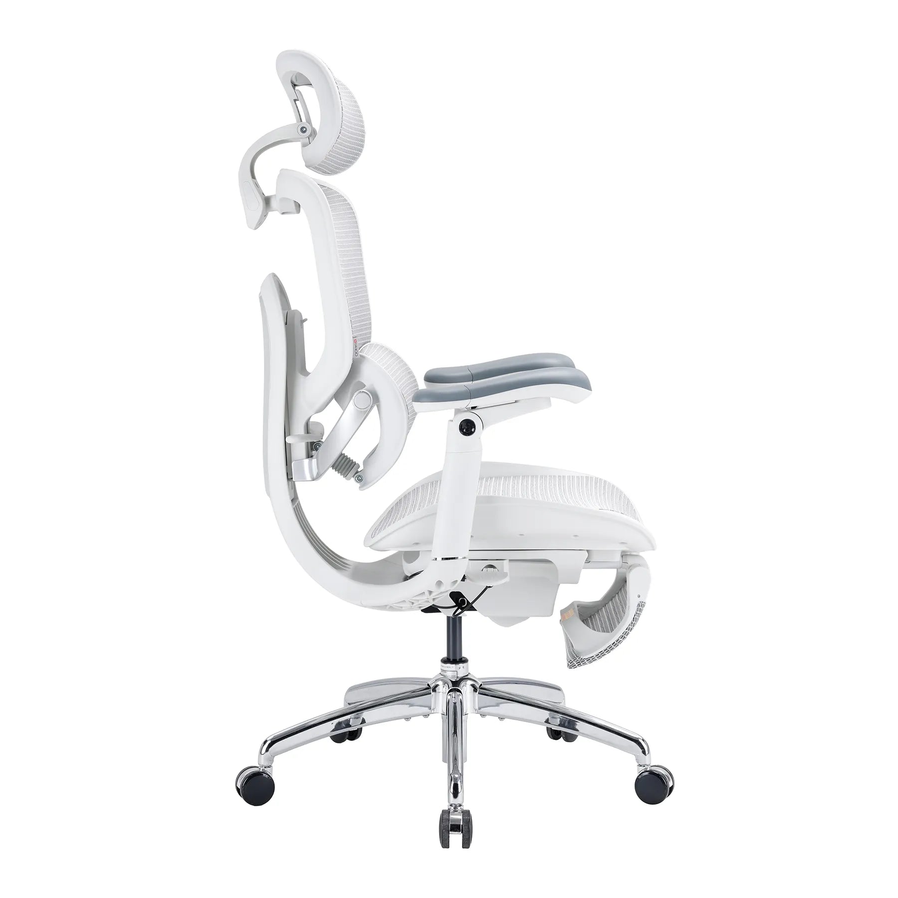Full Body Adaptive Ergonomic Office Chair with 8D Adjustable Armrests and Dynamic Lumbar Support