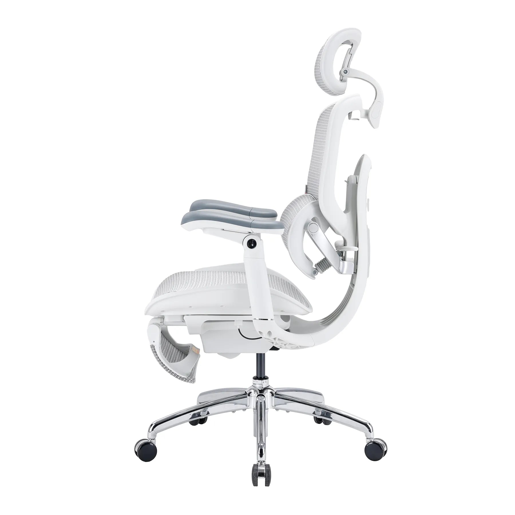 Full Body Adaptive Ergonomic Office Chair with 8D Adjustable Armrests and Dynamic Lumbar Support
