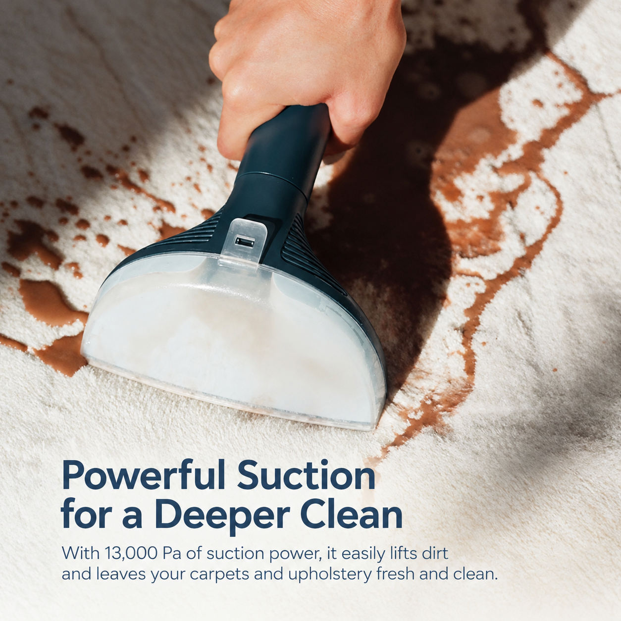 Powerful Steam Spot Cleaner for Sofas, Rugs and Mattresses