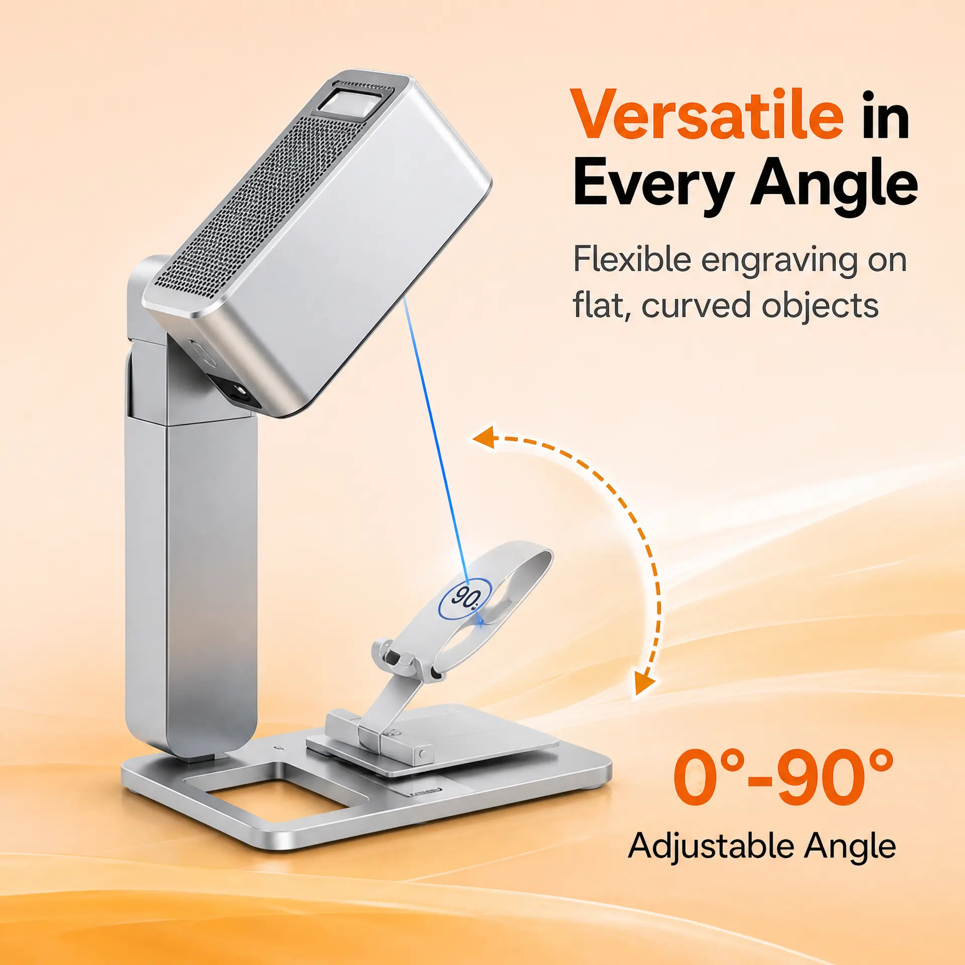 0 to 90 Degree Adjustable