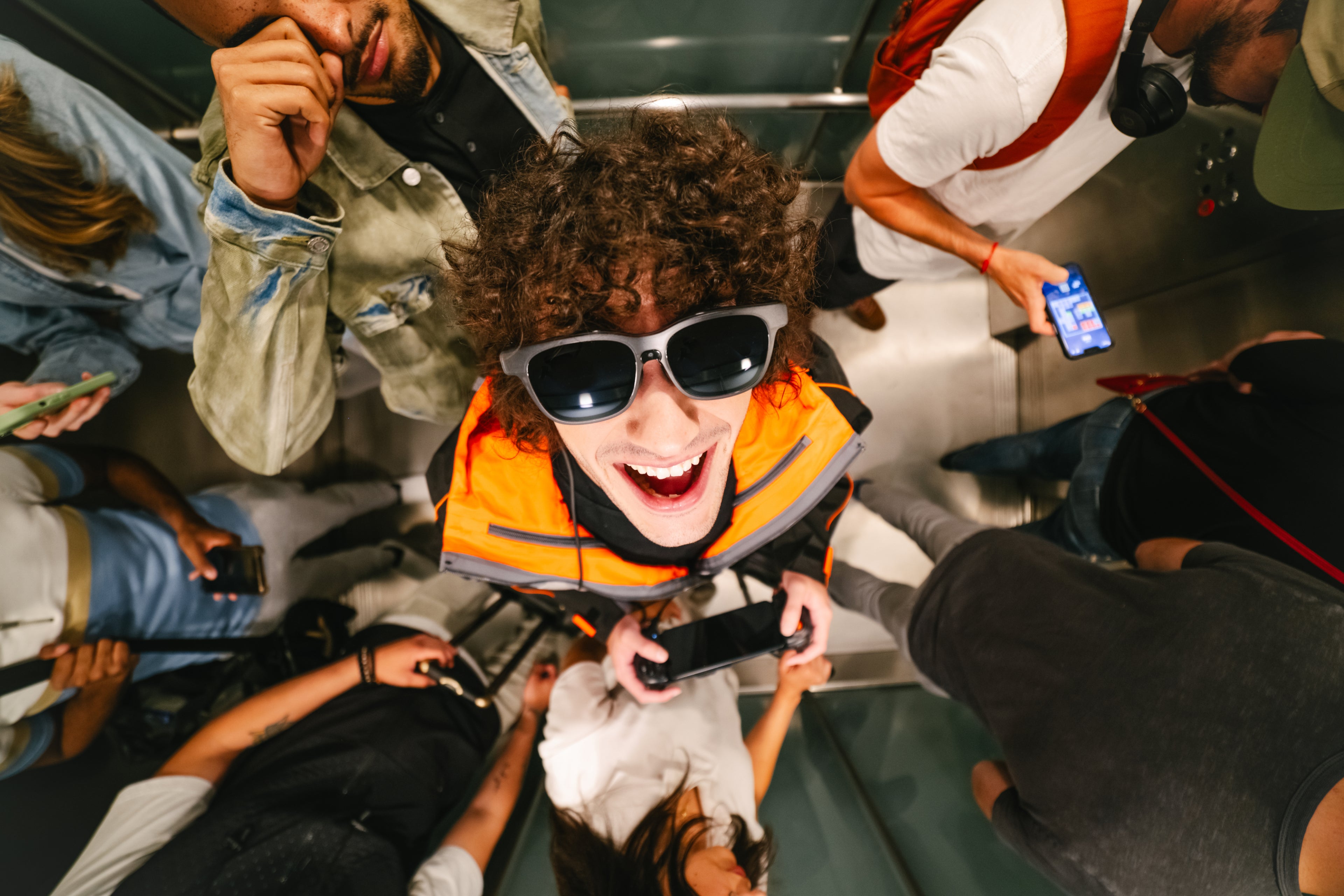 Smart XR Glasses with Dynamic RGB Lighting & 1000-Nit Micro-OLED Display