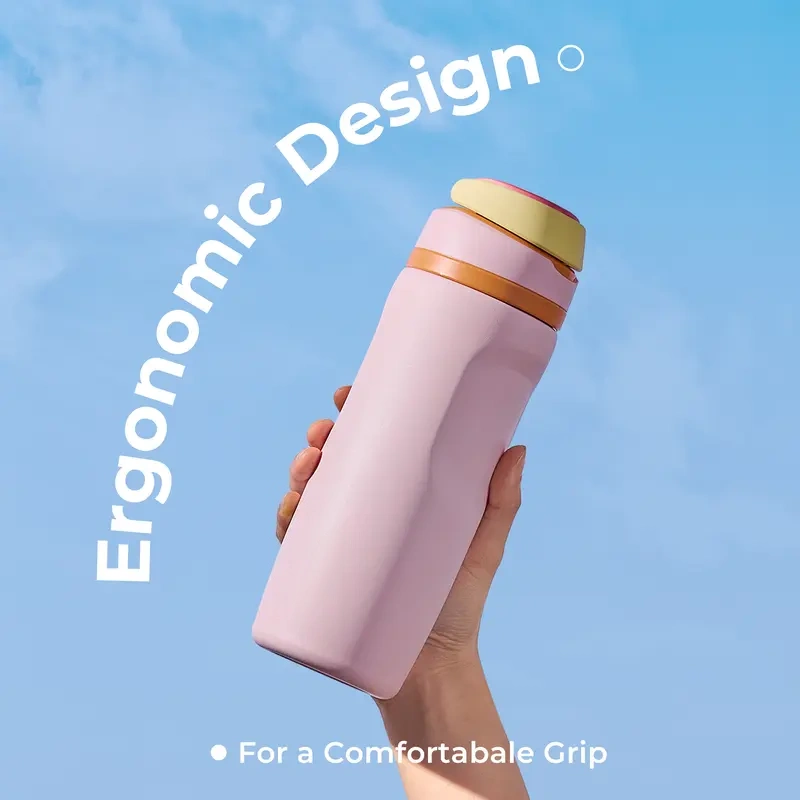 CaroteGo Insulated Water Cup 26oz/32oz Stainless Steel with Straw