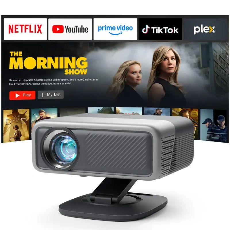 Premium 4K Smart Projector with Instant TOF Auto Focus