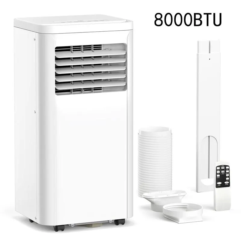 3-in-1 Portable Air Conditioner with Remote Control & Window Kit (8,000/10,000 BTU)