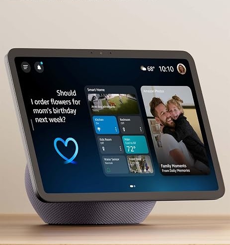 8.7-Inch HD Smart Tablet - Newest Edition with Vibrant Display & Spatial Audio